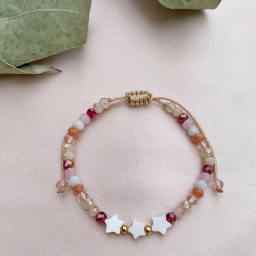 Pulsera Modelo Constelación (Rosado)